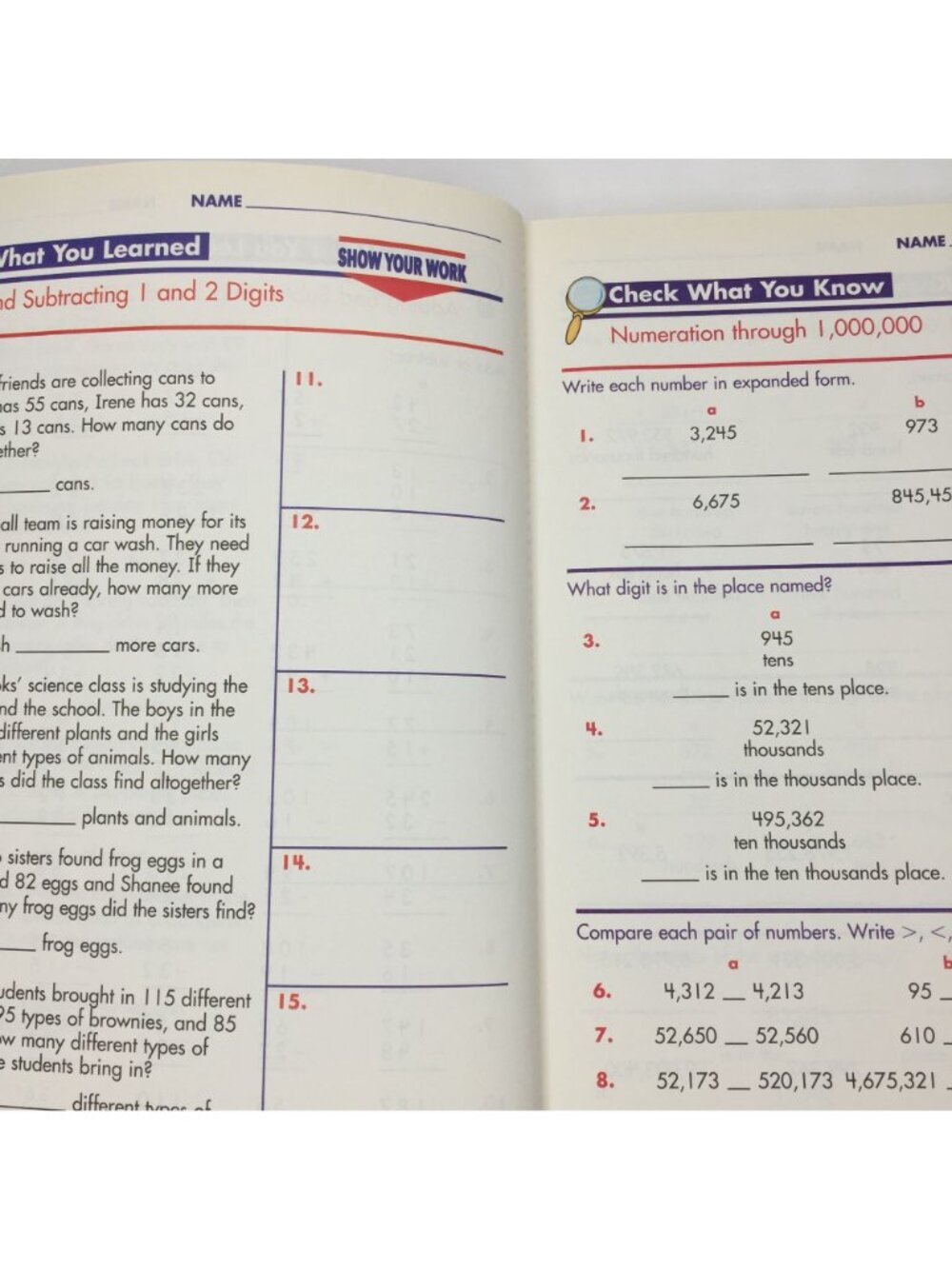 Spectrum Math Workbook Grade 4 Test Prep Multiplication Fractions Geometry - Picture 6 of 12